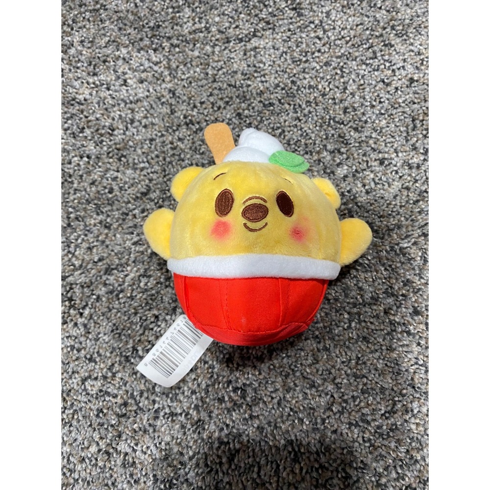 Disney Munchlings Winnie the Pooh Honey‎ Trifle Micro Plush Baked Treats Yellow